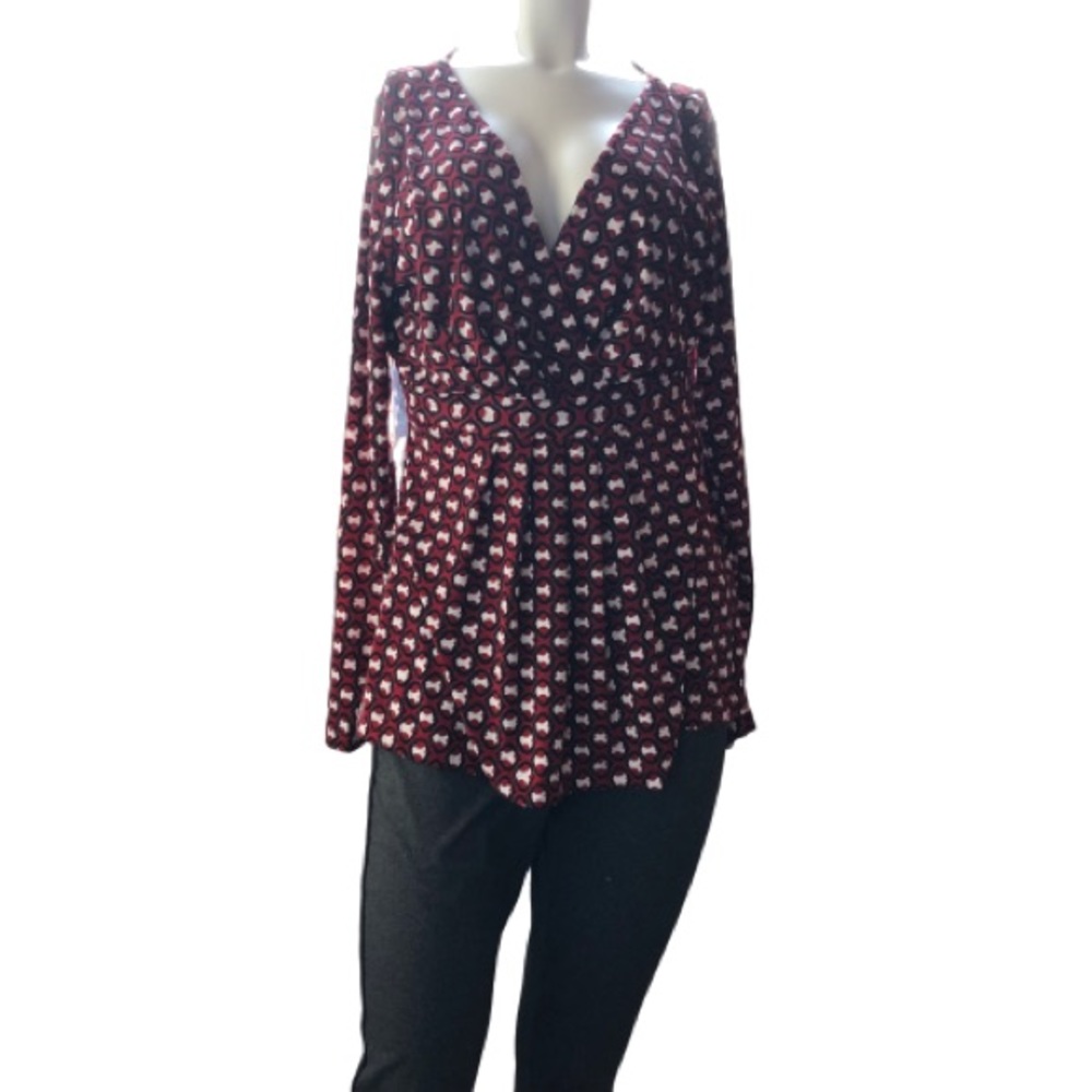 Daysi Fuentes Women’s Mix color Blouse Size L